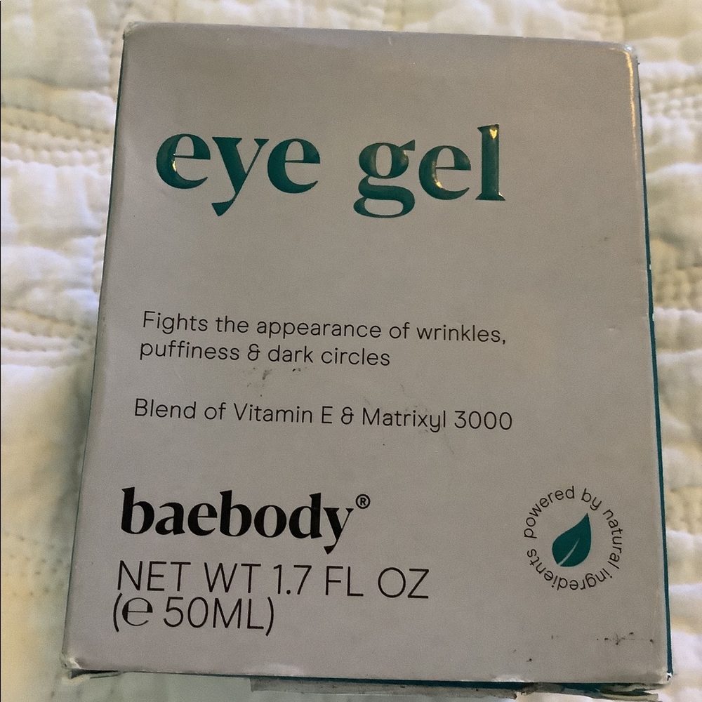 Baebody Eye Gel for Under and Around Eyes NEW!